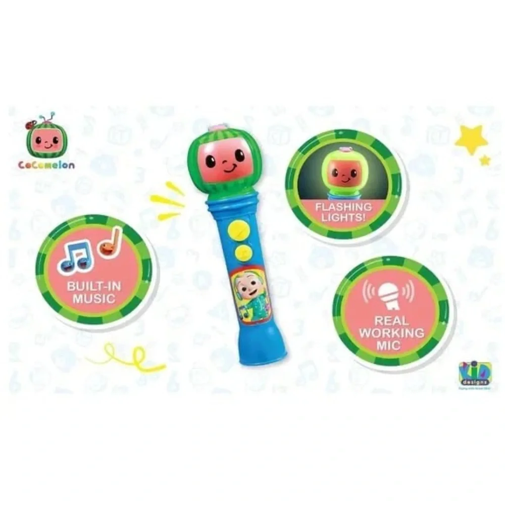 1⚡️Cocomelon Colorful Karaoke Microphone for Kids